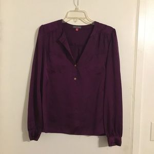 Vince Camuto purple blouse